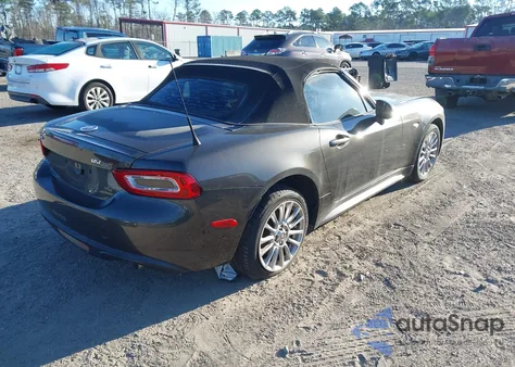 2017 Fiat 124 Spider Classica из США, поврежденный, VIN JC1NFAEK3H0126513